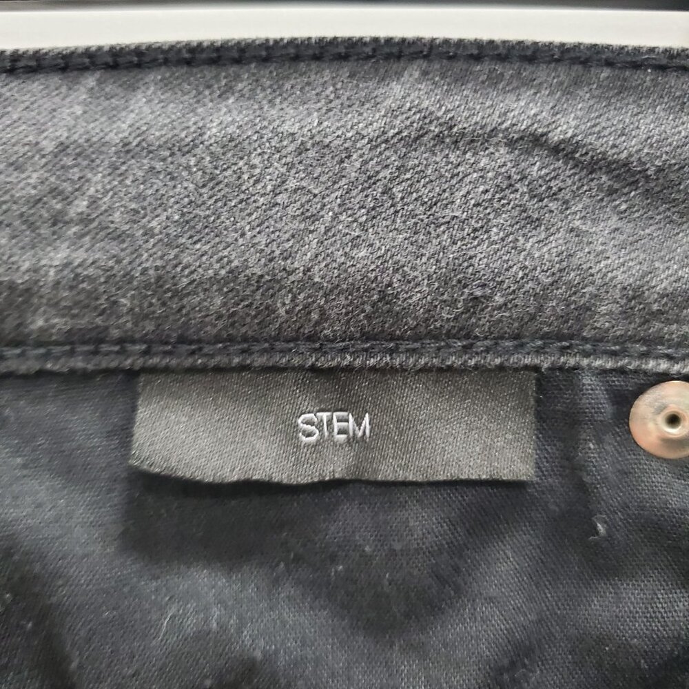 Genetic‎ Denim Heroine Stem Mid-Rise Skinny Women's Black Stretch Jeans USA 24 - Picture 7 of 12